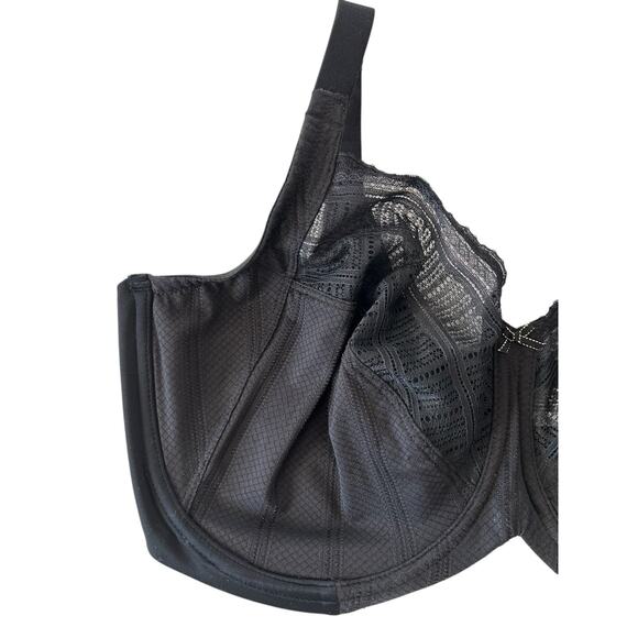 Lilyette Enchantment Minimizer Bra Lace Unlined Underwire Women’s 40DDD 0434 - Picture 2 of 11